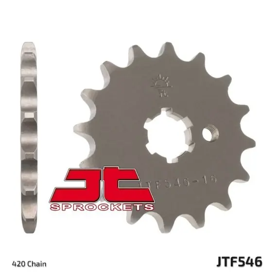 Darmowy zwrot JT ZĘBATKA PRZEDNIA 560 14 KAWASAKI KX 65/80/85 (56014JT) (ŁAŃC. 420)